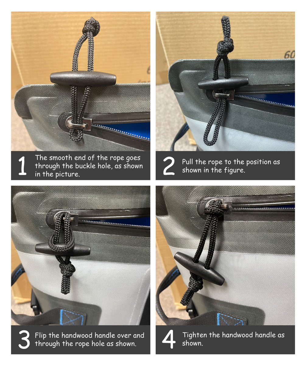 Zipper puller for Coho 24Can and 30Can Cooler bag Coho Outdoors