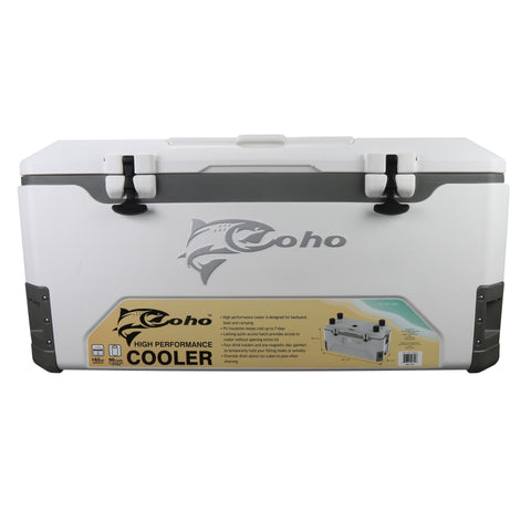 COHO 165 QUART JUMBO COOLER WITH POLYURETHANE INSULATION